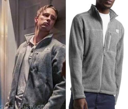 Outer Banks Season 2 Episode 5 Rafe s Grey Zip Jacket Shop Your TV outer-banks-season-2-episode-5-rafe-s-grey-zip-jacket-shop-your-tv