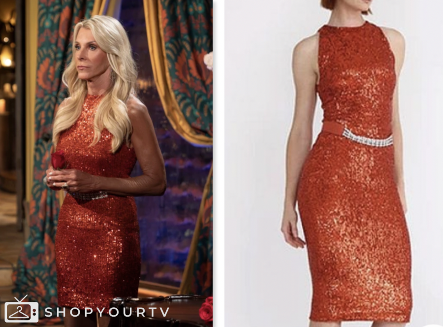 Golden Bachelorette, The Clothes, Style, Outfits, Fashion, Looks | Shop  Your TV