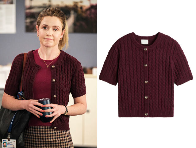 DMV: Season 1 Episode 3 Green Cardigan | Shop Your TV