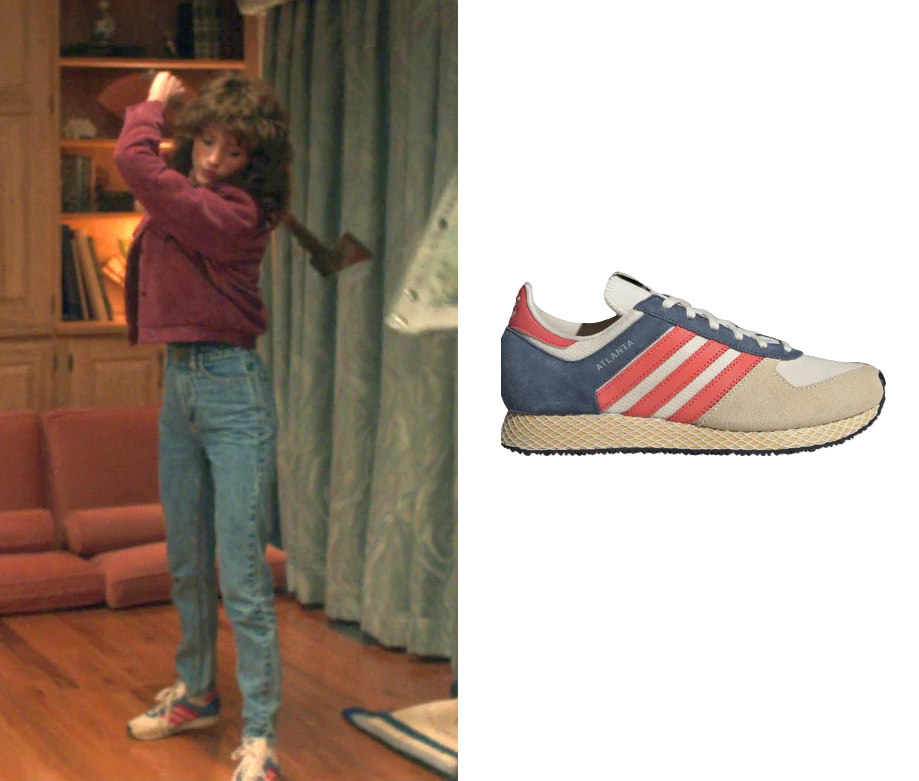 adidas gazelle silver green womens Stranger Things Women's Sneakers US 8 / White Sole main image 0