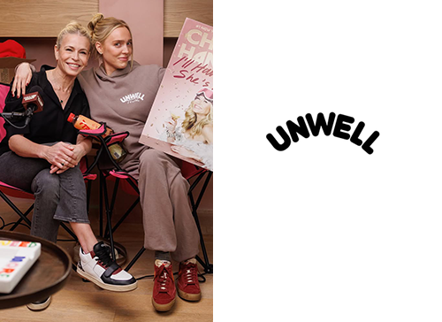 Sweat à Capuche Cropped Call Her Daddy 'I Am Unwell' - Bleu - Taille S - Occasion Parfait état