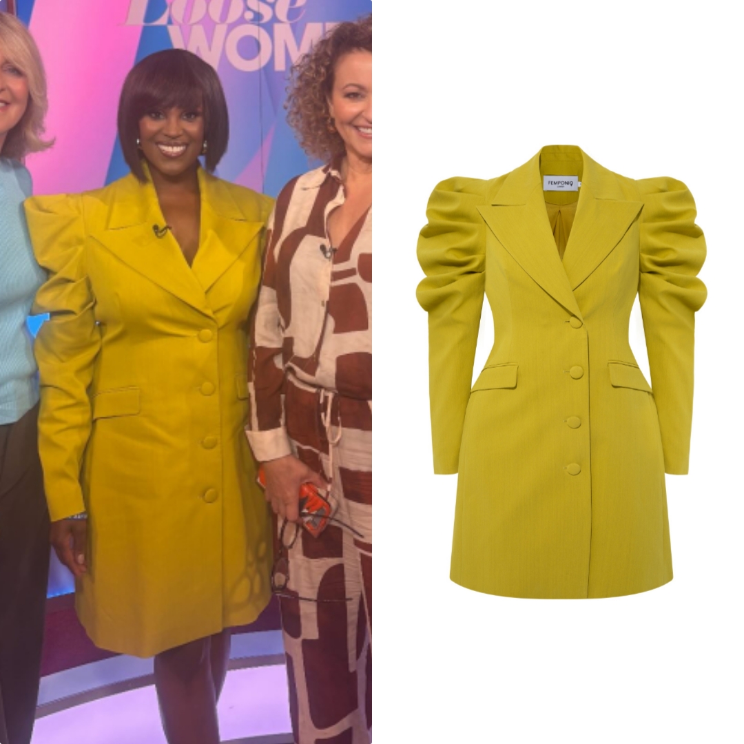 Loose Women: August 2025 Lime Yellow Tailored Blazer Dress | Shop Your TV