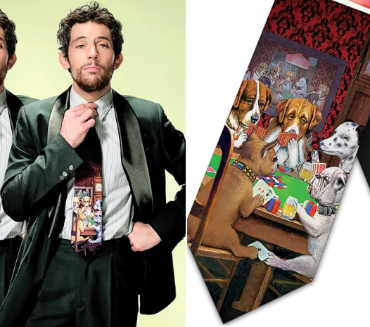 Saturday Night Live: Season 51 Episode 8 Josh's Poker Dogs Tie | Shop ...