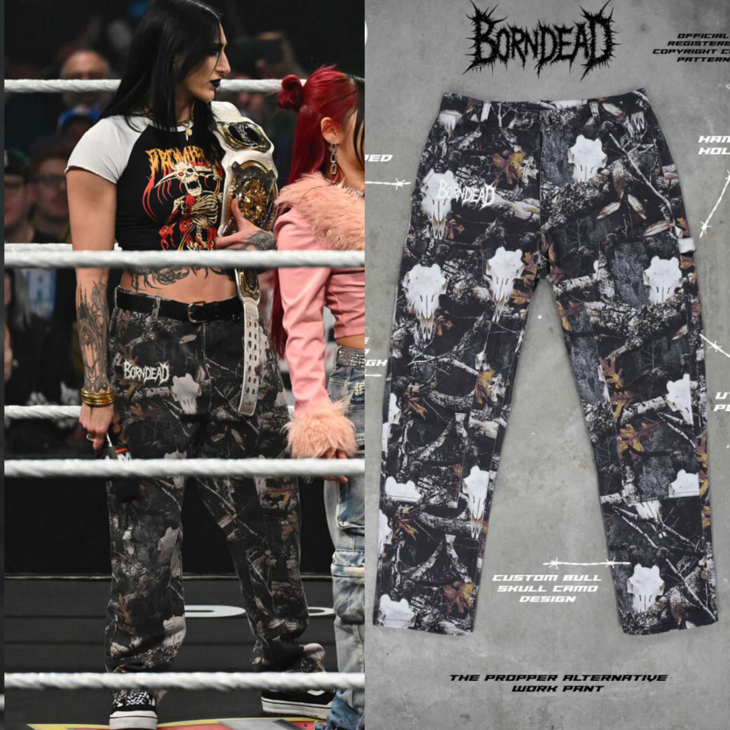 WWE Raw January 2026: Rhea Ripley's Camo Pants | Shop Your TV