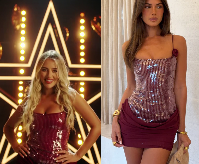 Love Island UK All Stars: Season 3 Episode 1 Jess' Embellished Mini Dress |  Shop Your TV