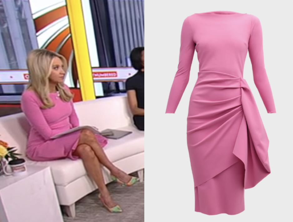 kayleigh mcenany pink dress Fox News star Kayleigh McEnany announces she's pregnant live on air | The  US Sun
