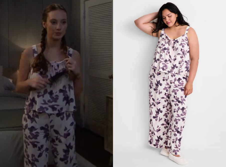 Tv Reklam Pyjamas Bold and the Beautiful: January 2026 Melissa’s Floral Pajamas - | TV ...