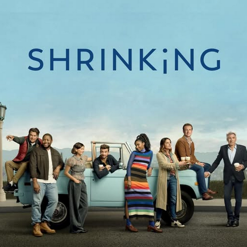 Shrinking: Season 2 Episode 12 Liz's Blue Denim Embroidered Cap