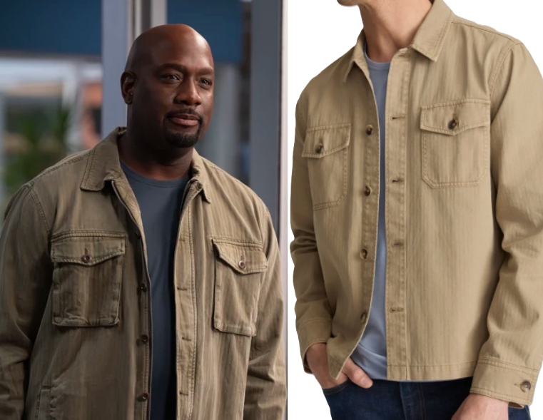 The Rookie: Season 8 Episode 2 Wade's Olive Jacket | Shop Your TV