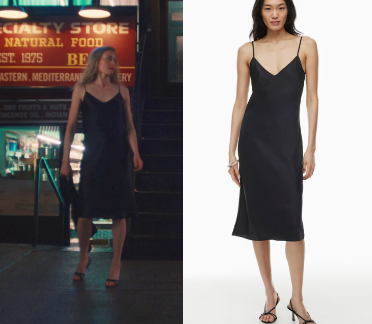 episode silk dress Ava Jerome's Navy Blue Halter Neck Silk Gown at the Nurses Ball - General Hospital, Season 57, Episode 05/21/19