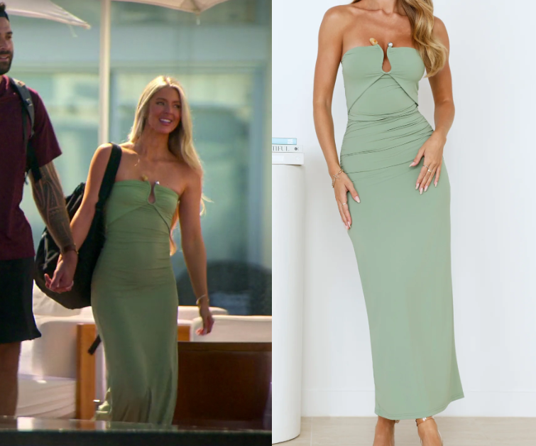 slim fit dress slacks Patricia Green Extreme Plunge Long Sleeve Maxi Dress With Tie Detail – Club  L London