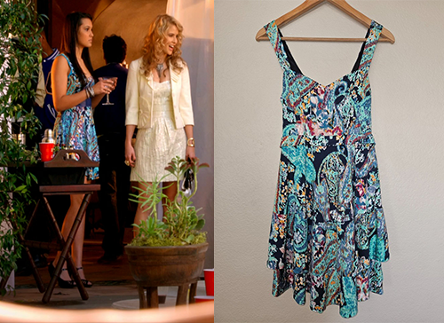 CSI Miami: Season 9 Episode 14 (Flashback) Girl's Floral Mini Dress ...