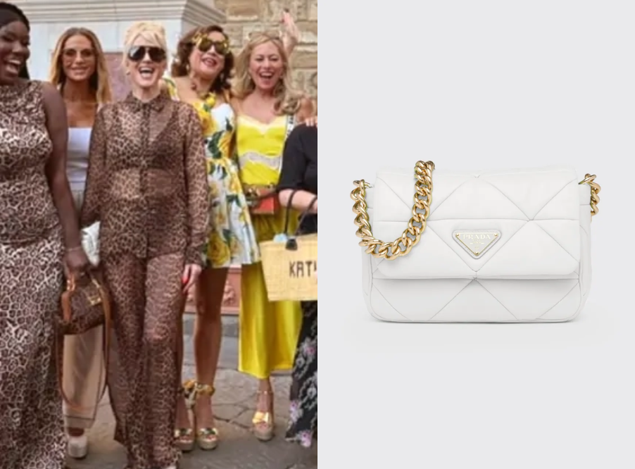 Real Housewives of Beverly Hills: Season 15 Episode 14 Erika’s White Quilted Bag