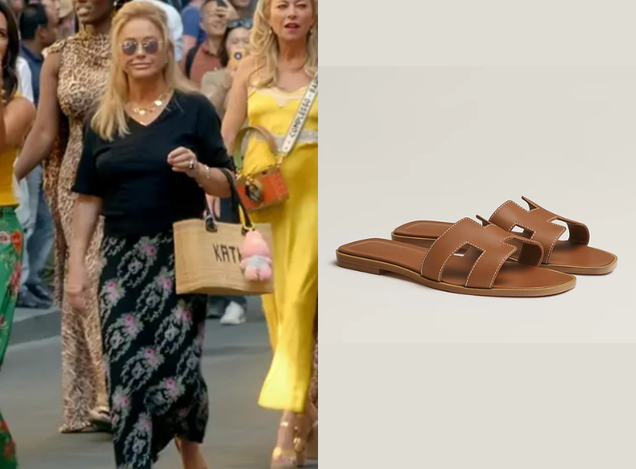 Real Housewives of Beverly Hills: Season 15 Episode 14 Kathy’s Oran Sandals