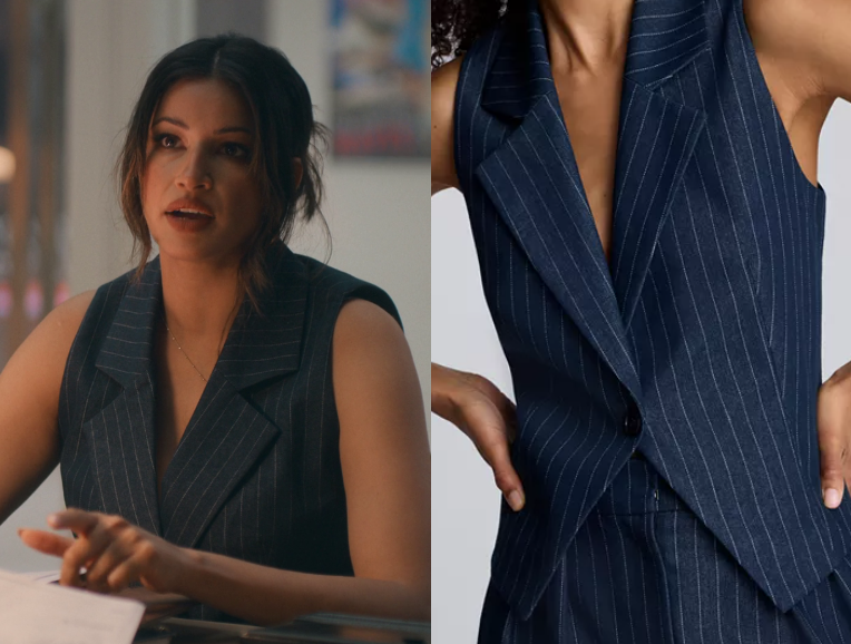 Running Point: Season 2 Episode 7 Nicole's Zip Front Corset Top | Shop ...