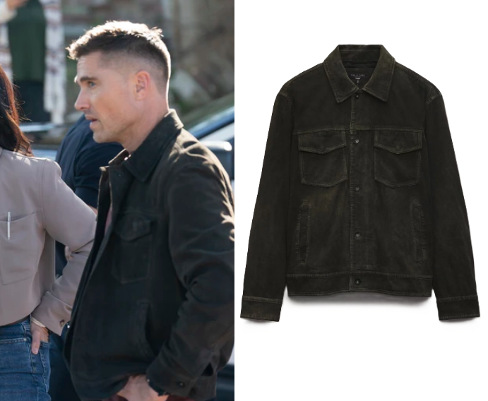 The Rookie Clothes The Rookie: Season 8 Episode 16 Tim's Suede Jacket | Shop Your TV