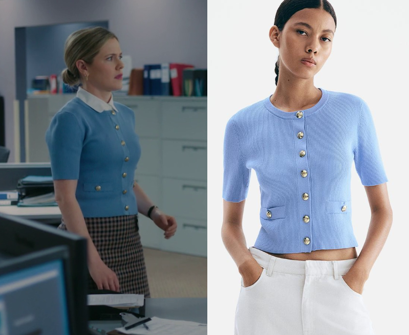 DMV: Season 1 Episode 19 Colette's Short Sleeve Cardigan | Shop Your TV