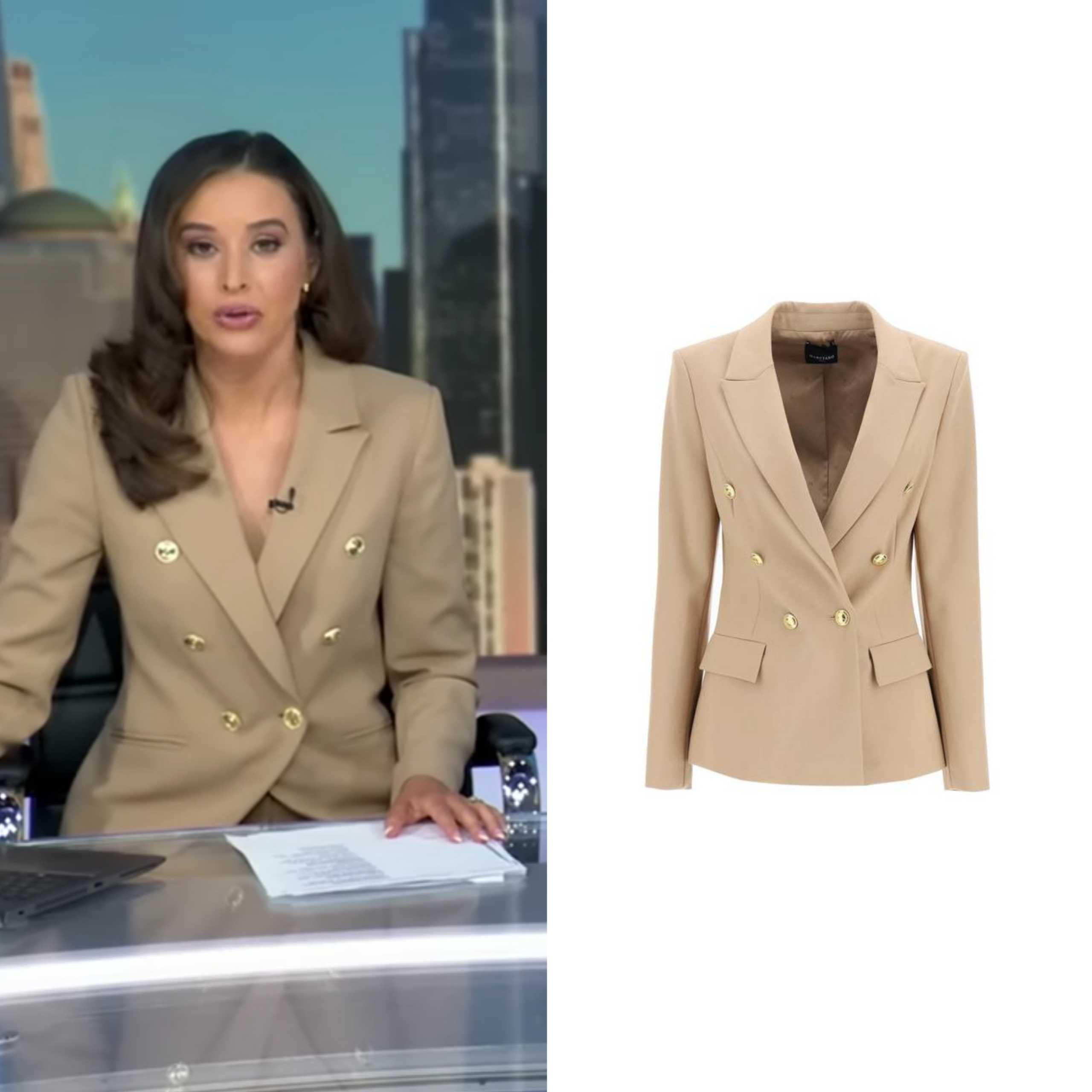 Good Morning America: April 2026 Hanna's Double Breasted Blazer | Shop ...