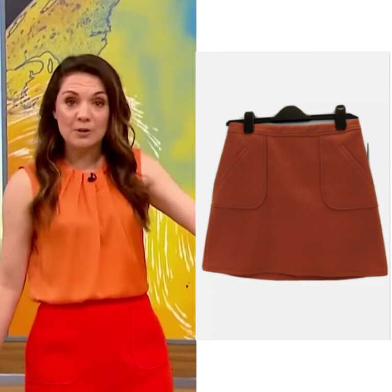 Good Morning Britain July 2026 Kate s Orange Striped Sweater Shop 